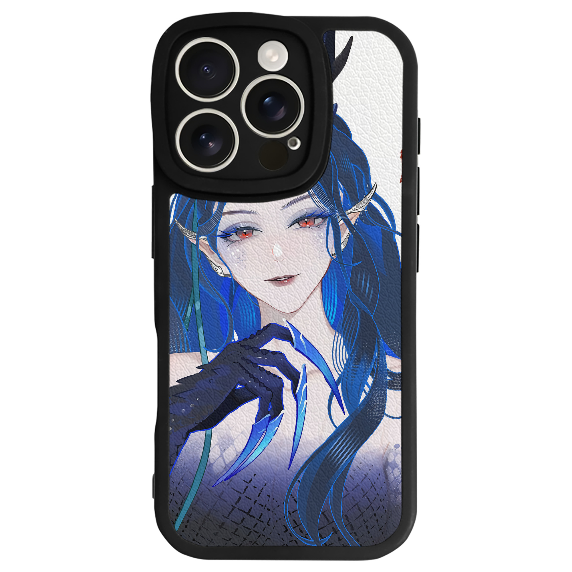 （画像用） Ne Zha 2 ナタ 魔童の大暴れ 【iPhone 16シリーズ対応】シリコンスマホケース（レザー調） 材質：シリコン